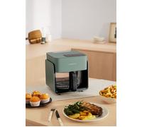 Friteuse sans huile - Air Fryer Mist - 4,2 L - Vaporisateur d'eau - Écran tactile - Vert sauge