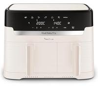 Friteuse sans huile Airfryer Easy Fry Dual 8L EZ901AF0 MOULINEX Collection Ivoire, 2 tiroirs, 6 programmes