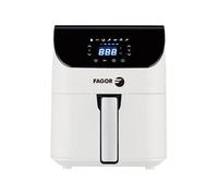 Friteuse Sans Huile - Fagor - Airfryer Fg5060 - 4.3 L - 1350 W - Ecran Tactile - 7 Pré-Réglages De Cuisson - Minuterie - Blanc blanc G