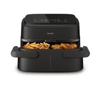 Friteuse Sans Huile - Airfryer Xxl Na351/00 - Capacité 7,1l - Double Cuve - 6 Préréglages - 2450w Philips
