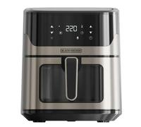 Black & Decker Friteuse sans huile BXAF6500E 6,5 L 1600 W inox noir