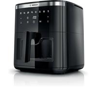 Friteuse Sans Huile - Bosch - Série 6 - 7,2 L - 7 Programmes - Vitre Éclairée - Noir