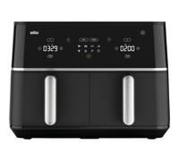 Braun Friteuse à air chaud TwinCook 5 TD5030IBK 10 L, 8 programmes, céramique sans PFAS
