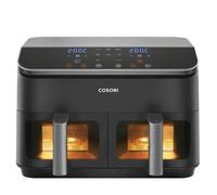 Friteuse sans huile - COSORI - Dual Basket Chef Edition - 8,5 L - 1750 W - 2 paniers