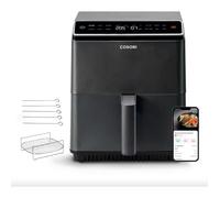 Friteuse sans huile COSORI - Dual Blaze Chef Edition - Capacité 6,4L - 12 programmes - 5 brochettes et 1 grille - 1700W - Noir