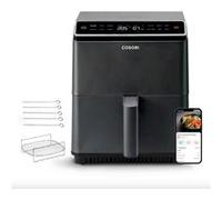 Friteuse sans huile COSORI - Dual Blaze Chef Edition - Capacité 6,4L - 12 programmes - 5 brochettes et 1 grille - 1700W - Noir