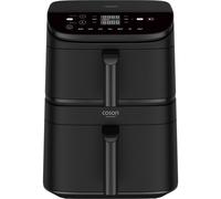 Friteuse sans huile COSORI - Turbo Tower Chef Edition - Capacité 10,8L - 2 cuves - 6 programmes - 2630W - Noir