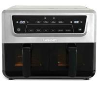 Cuisinart XXL Air Fryer, Sans PFAS, Cuisson sans produits chimiques, friteuse airfryer, Rôti, Gril, Patisserie, Déshydratation, Max Crisp, et Garder au chaud, Tiroirs doubles,2x5.2L