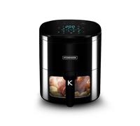KitchenCook Friteuse sans huile numérique modèle AIRMED6W 6,5 L avec hublot de visualisation