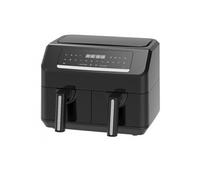 Emerio Smart Fryer AF-130376.1 Double 7,2 L Autonome 2400 W Friteuse d’air chaud Noir