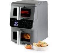 DOMO Friteuse à air verticale double DO550FR 3,5+6,5 l