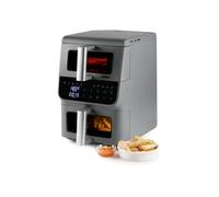 Friteuse Sans Huile - Domo - Airfryer Do550fr - Double Cuve 3.5 L + 6,5 L - 10 Programmes - 2500 W Domo