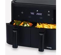 Friteuse sans huile double bac 2 x 4,5L H.Koenig
