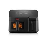 Friteuse Sans Huile - - Double Compartiment 3,2L Et 5,1L - 2700 W - Noir