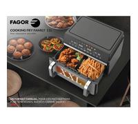 Friteuse sans huile FAGOR - Airfryer FG10AF - Capacité 11L - Double cuves 5,5L - Séparateur amovible - 2200W