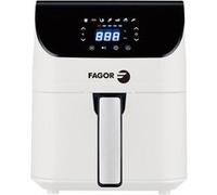 Friteuse Sans Huile - Fagor - Airfryer Fg5060 - 4.3 L - 1350 W - Ecran Tactile - 7 Pré-Réglages De Cuisson - Minuterie - Blanc blanc G