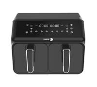 Airfryer 8L - Fagor - Friteuse Sans Huile 2 Cuves De 4L - 2200W - 8 Programmes - Noir
