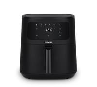 H.Koenig Friteuse sans Huile Airfryer FRY840, Capacité 4L, Jusqu'à 6 personnes, Reglable 80-200°C, 5 Modes de Cuisson, Minuteur 60min, 5 Programmes, Ecran Tactile