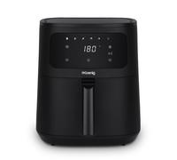 H.Koenig Friteuse sans Huile Airfryer XL FRY860, Capacité 6L, Jusqu'à 8 personnes, Reglable 80-200°C, 6 Modes de Cuisson, Minuteur 60min, 6 Programmes, Ecran Tactile