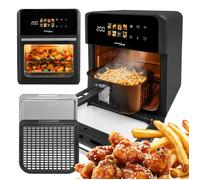 GreenBlue Friteuse sans huile AIR FRYER GB950 1800 W 10 L 8 programmes Noir