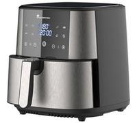 MasterPro Foodies | Friteuse sans Huile |AirFryer XXL Contenance 6L Puissance 1800W | Avec Écran LED Tactile et Panier Antiadhésif | Friteuse à air | 8 Fonctions en 1