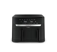 Moulinex Dual Easy Fry EZ901N Double 8,3 L Autonome 2450 W Friteuse d’air chaud Noir