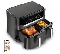 Moulinex EZ942HF0 friteuse Double 11 L Autonome 2020 W Friteuse d’air chaud Charbon de bois