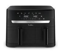Moulinex Dual Easy Fry EZ901N Double 8,3 L Autonome 2450 W Friteuse d’air chaud Noir