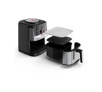 Friteuse sans huile Moulinex Easy Fry Silence Inox EZ572DF0