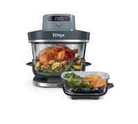 Friteuse sans huile NINJA CRISPi PRO 7-en1, 2 récipients en verre de 5.7 et 2.3L, AS101EUCY Bleu Cyber Space