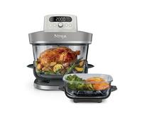 Ninja Friteuse sans huile CRISPi PRO 7-en1 AS101EULG, 2 récipients en verre 5,7 et 2,3 L, beige