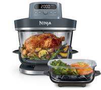 Friteuse sans huile NINJA CRISPi PRO 7-en1, 2 récipients en verre de 5.7 et 2.3L, AS101EUCY Bleu Cyber Space
