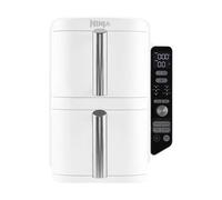 Friteuse Sans Huile Ninja - Double Stack Xl Sl400euwh - Capacité 9,5l - 6 Programmes De Cuisson - Blanc - 2470w Ninja