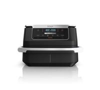 Ninja AF550EU friteuse Double 6,6 L Autonome 2470 W Friteuse d’air chaud Noir, Argent