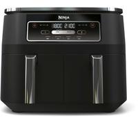 Ninja Foodi Dual Zone Air Fryer numérique, 2 tiroirs, 7,6L, 4-en-1, sans huile, Friture à air, Max Crisp, Rôtissage, Réchauffage, Antiadhésif, paniers et plaques lavables au lave-vaisselle, AF200EU