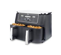 Ninja Friteuse à air chaud AF400EU Double 9,5 L 2470 W Autonome Noir