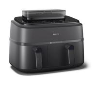 Friteuse sans huile Philips Airfryer Série 5000 NA550/00 double panier 6L+3L avec cuisson vapeur et écran tactile