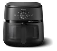 Friteuse sans huile - PHILIPS - NA230/00 - Airfryer Série 2000 6.2L - 13 modes de cuisson - fenêtre de cuisson - 1500W - Noir