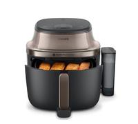Philips Friteuse sans huile Airfryer NA547/07 Série 5000 vapeur 7,2 L Noir/cuivre