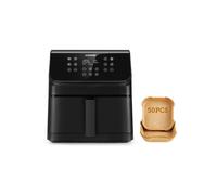 Friteuse Sans Huile - - Premium Ii Chef Edition - Capacité 6,2 L - 12 Programmes - Pack 50 Papiers Cuisson - 1700 W - No Cosori