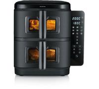 Friteuse sans huile - SEVERIN - AirFryer FR9598 - Capacité 11 L - Double cuve - 9 programmes - Écran tactile - 2600 W