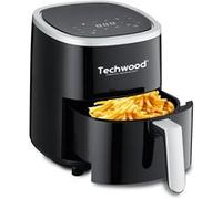Friteuse sans huile Techwood TFR-358SHD 3.5 L ~ 1 Kg de frites Puissance 1200W Coloris Noir Noir