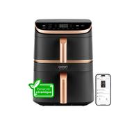 Friteuse Sans Huile - Turbo Tower Pro Smart - Capacité 10,8l - 2 Cuves - 7 Programmes - 2630w - Noir Cosori