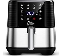 Friteuse Sans Huile, Uten 5.5L Friteuse à Air Chaud Electrique Multifonction Air Fryer Écran Tactile LCD avec 7 programmes 1700W