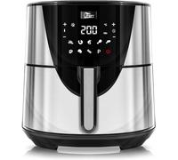 Friteuse Sans Huile, Uten 7.5L Friteuse à Air Chaud Electrique Multifonction Air Fryer Écran Tactile LCD avec 8 programmes 1700W
