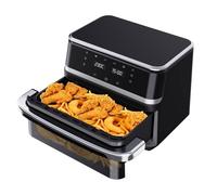 Friteuse sans huile Vulcanterre - Airfryer BW8020D - 12 L Capacité - Cuisine multi - programmes - Cavité métallique - Écran LED