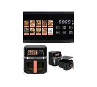 Friteuse sans huile -Air Fryer 8L - 1700W ¿ Multifonctionnelle Marmiton Cuve avec revêtement antiadhésif sans PFAS
