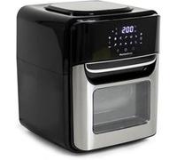 Friteuse simple Melchioni 118340034 12 L Indépendante 1700 W Friteuse à air chaud Noir Acier inoxydable Noir G