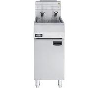 Friteuse sur Meuble Gaz Propane 27 kW 21 L Combisteel Blanc G