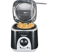 Friteuse TFF-86 1L 950W - Bac à huile de capacité 1L - coloris Noir